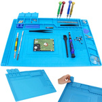 Silicone service mat soldering organizer large pad 30x45 magnet