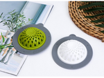 Silicone strainer strainer sink drain plug