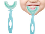 Silicone toothbrush for children u 360