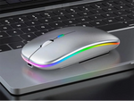 Slim 2.4 ghz bluetooth control optical mouse for pc laptops