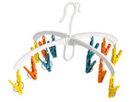 Sock dryer underwear hanging rack 12x clips set