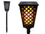 Solar garden lamp torch lantern sensor