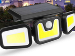 Solar lamp 100 cob with twilight movement sensor