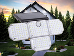 Solar lamp 181 led with twilight movement sensor + remote control garden street lamp