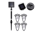 Solar pawpaw garden led ground lights 4 pcs.