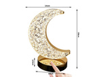 Table lamp moon crystal led rgb usb