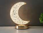 Table lamp moon crystal led rgb usb