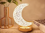 Table lamp moon crystal led rgb usb