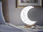 Table lamp moon crystal led rgb usb