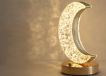 Table lamp moon crystal led rgb usb