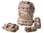 Tactical survival military backpack 48.5l