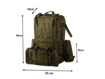 Tactical survival military backpack 48.5l