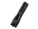 Tactical torch bailong zoom cree led q3 uv test