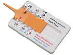 Tester tyre wear indicator tread depth gauge