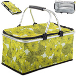 Thermal picnic basket shopping basket