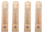 Thermometer wooden house large indoor outdoor