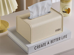 Tissue box tissue organiser tray