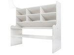 Tool cabinet desk organiser shelves large