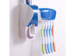 Toothpaste dispenser non-contact handle