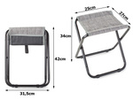 Tourist fishing chair folding stool