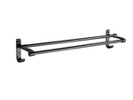 Towel rail bathroom towel holder double wall hook dryer