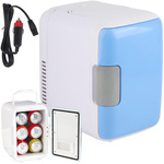 Travel fridge portable 12v 4l mini slim for car home picnic