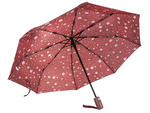 Umbrella folding umbrella automatic women's fibre