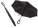 Umbrella inverted folding umbrella inverted strong wires solid standing