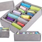 Underwear organiser socks drawer wardrobe 14 compartment bin