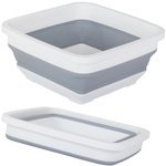 Universal folding silicone bowl