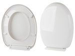 Universal free-floating toilet seat