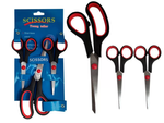 Universal office scissors 3 piece set sharp