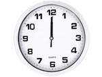 Wall clock large non-touching quiet 20 cm circular second hand