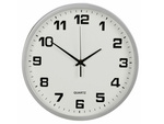 Wall clock large non-touching silent 25 cm round second hand