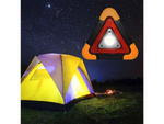 Warning triangle led torch power bank