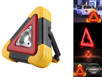 Warning triangle led torch power bank