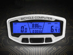 Waterproof lcd bicycle counter 28 functions bicycle