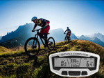 Waterproof lcd bicycle counter 28 functions bicycle