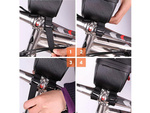 Waterproof pannier bag phone holder