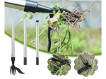 Weed puller extractor extractor tool