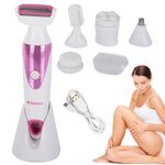 Women's body depilator nose trimmer 5in1