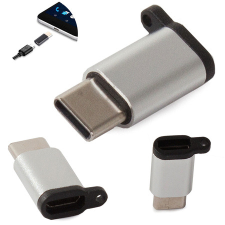 Adapter micro usb-ist usb-tüüpi c 3.1-le