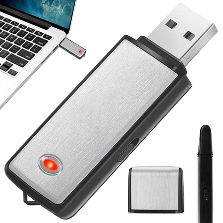 Mini spioon diktofon usb pendrive pealtkuulamine