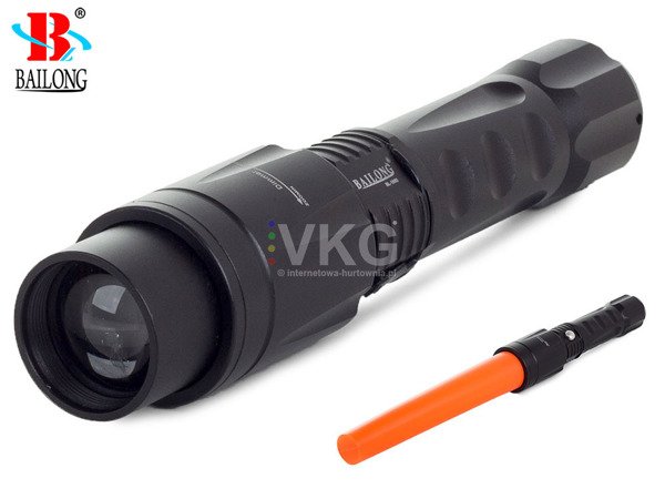 Bailong latarka taktyczna led cree zoom xm-l3-u3 1898