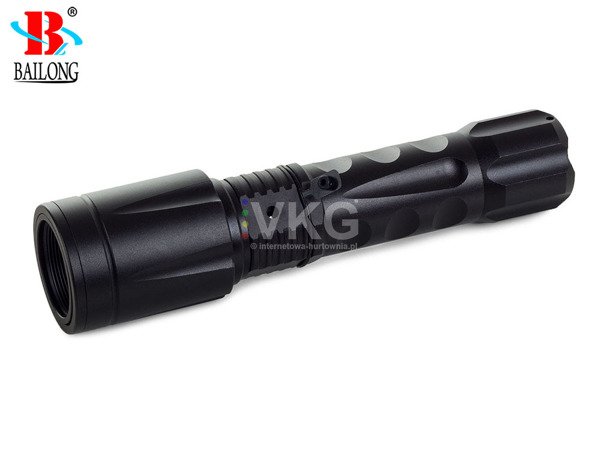 Bailong latarka taktyczna led cree zoom xm-l3-u3 1898