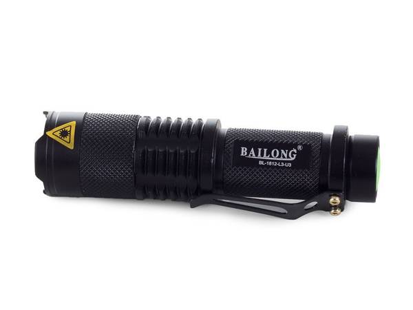 Bailong taktikaline led-toruke cree zoom xm-l3-u3