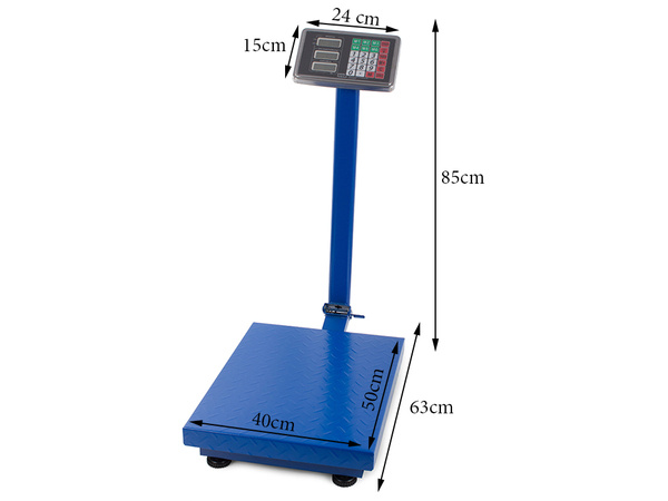 Elektroniline kaalutamine 300kg lcd ekraaniga