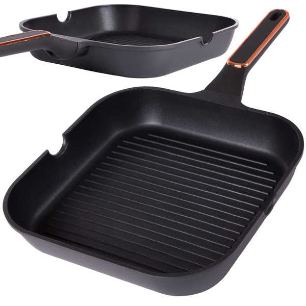 Grillpannu induktsiooniline mittekleepuv 28cm