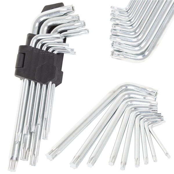 Imbus keys 1,5-10 9-osaline torx kit