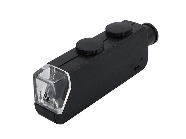 Jubiler's luxe mikroskop 60x 100x led zoom focus